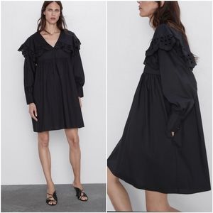 Zara | eyelet dress